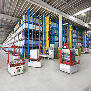 Intelligent logistics warehouse agv