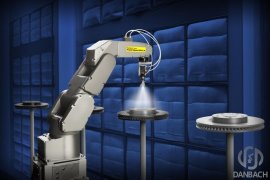 Furniture industry spraying robot