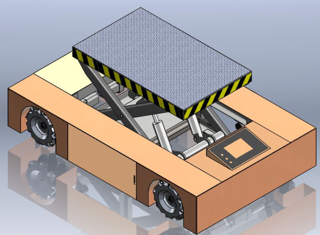 clothing industry agv robot